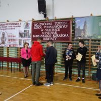 Podium w Wojewódzkim Turnieju Szachowym o Puchar Lubelskiego Kuratora Oświaty